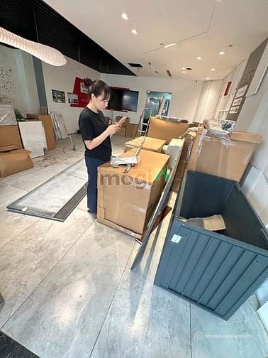 Nhà phố: Cho thuê nhà mặt phố Lê Đức Thọ, DT 110m2x7 tầng, MT 7m, Giá 100tr