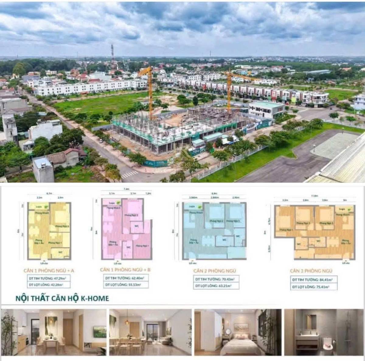 Mở bán suất nội bộ căn TA.06-08 tại K-Home Midtown Trảng Bom - Diện tích 31.9m2 thông thoáng