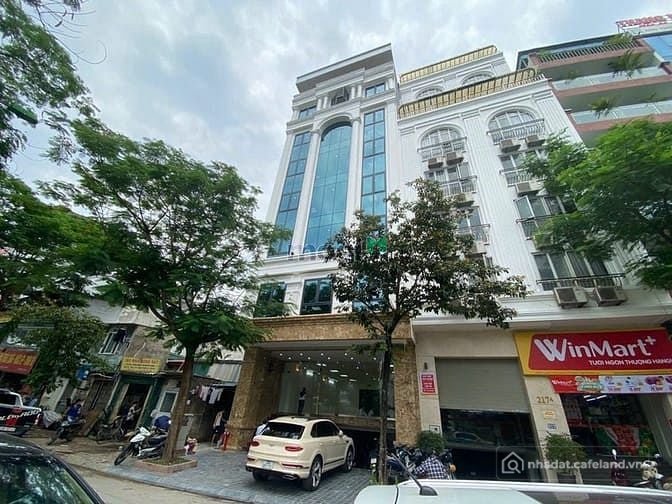 Cho thuê nhà riêng: Nhà phố: Cho thuê nhà mặt phố Trung Phụng, DT 70m2x7 tầng+hầ