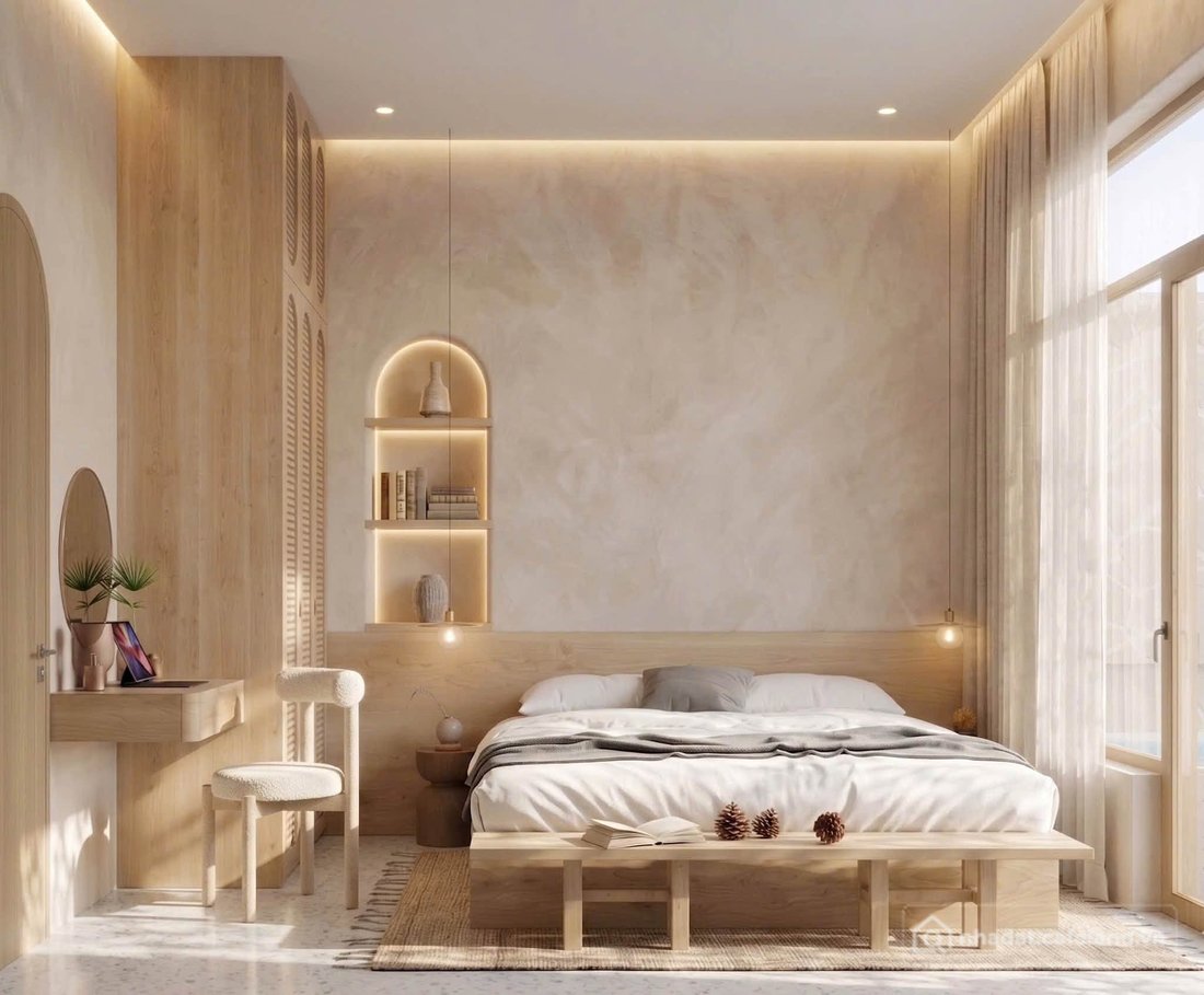 Cho thuê nhà riêng: Cho thuê villa mini 3 phòng ngủ khu An Thượng