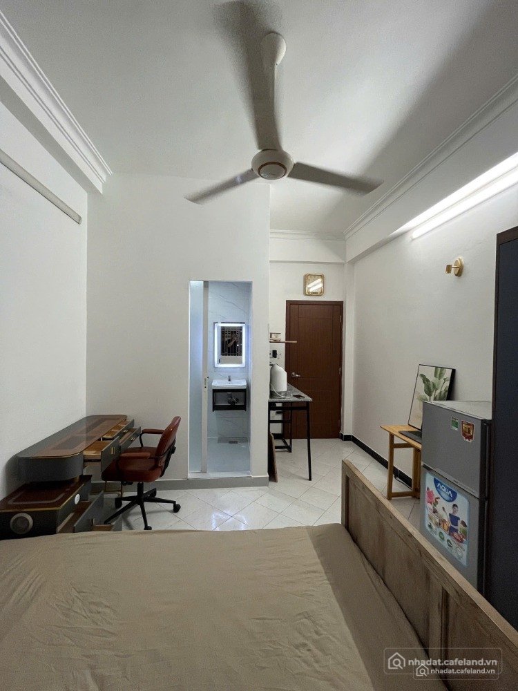 Cho thuê phòng trọ: STUDIO LẦU 1- BANCOL LỚN- 30M2- FULL NỘI THẤT- 6,5TR/TH
