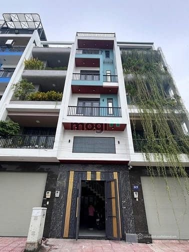 Cho thuê nhà riêng: Nhà phố: Nhà phố 5 tầng mới full nội thất - hẻm xe hơi, Gần