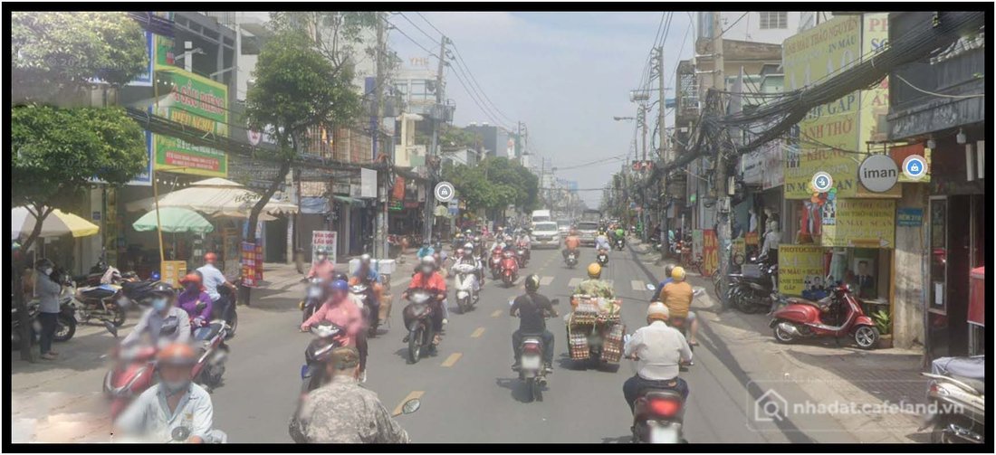 Cho thuê nhà riêng: Cho thuê rẻ nguyên căn 4 x 8m 1 trệt 1 lầu CMT8 Quận 3 TP.HC