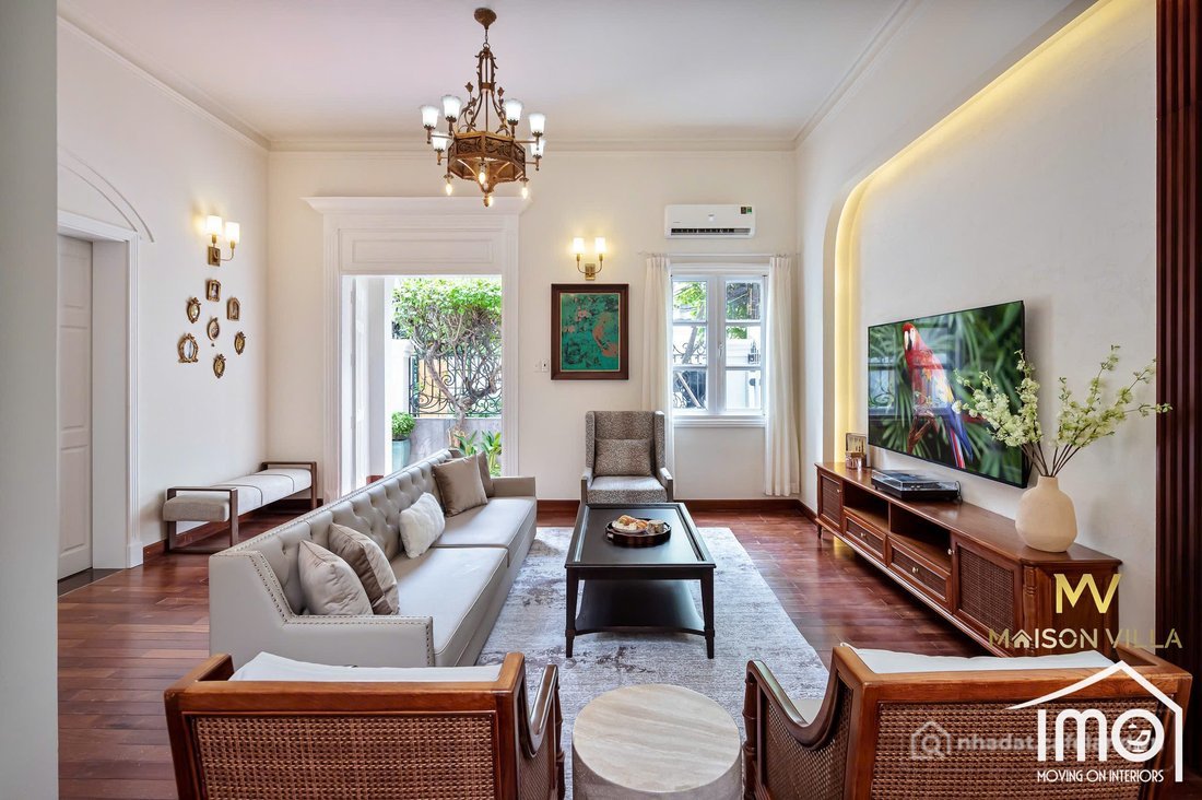 Cho thuê nhà riêng: Cho thuê nhà riêng: BDS HVL [NC] VILLA ĐƠN LẬP FULL NỘI THẤT