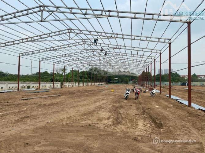 Cho thuê mặt bằng: Cho thuê đất: Cần cho thuê 1200m2 ( có ngăn) có PCCC tại CCN