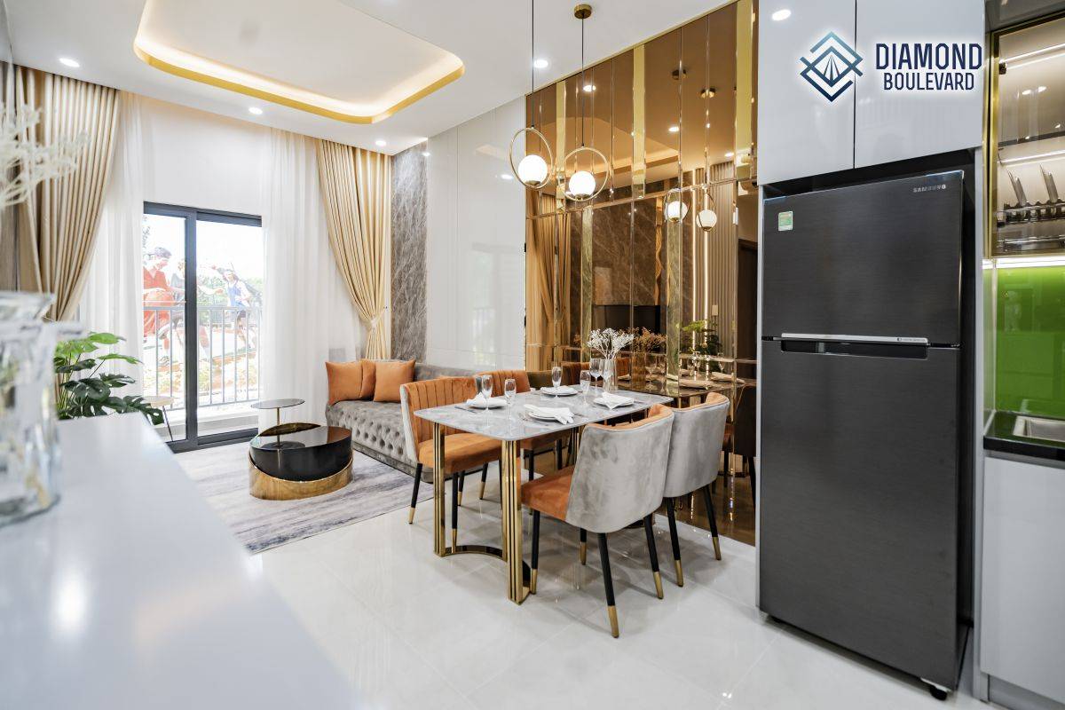 Diamond Boulevard Thuận Giao: căn 2PN 54m², giá 2 tỷ - hợp cho thuê