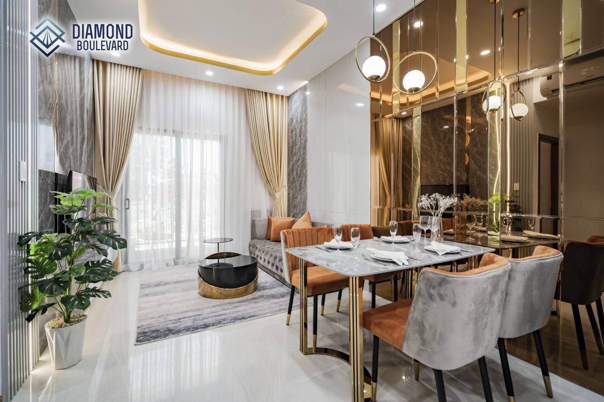 Cơ hội nhận nhà Diamond Boulevard 2PN, chỉ 2,25 tỷ, full nội thất - thanh toán linh hoạt