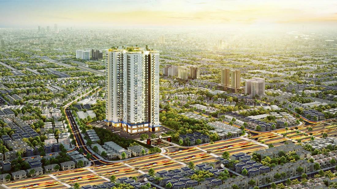 Căn 60m² Diamond Boulevard, 2,3 tỷ, vị trí trục Quốc lộ 13 - nhận nhà 2026