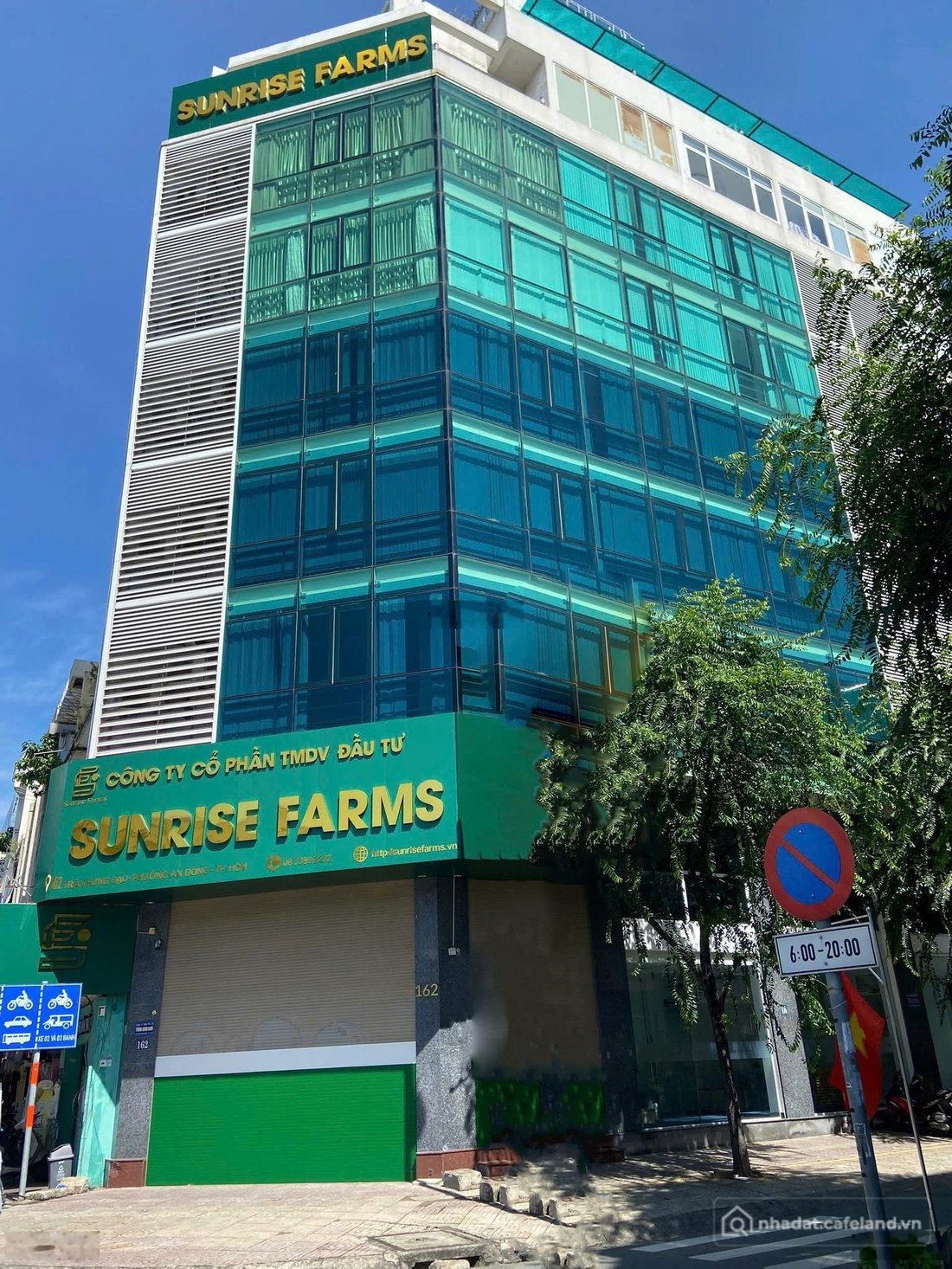 Văn phòng: Cho thuê văn phòng tại sunrise farms office 162 trần hưng đạo, p. an