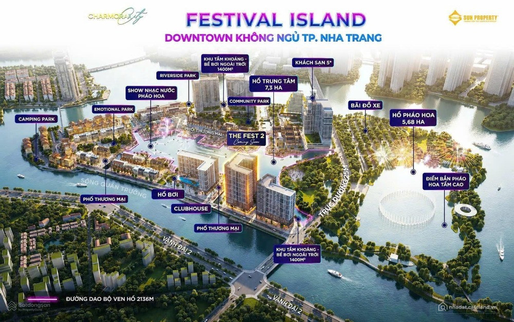 Căn hộ The Fest 2 Festival Island giá chính thức - Chỉ từ 1,6 tỷ - Liên hệ: 0325