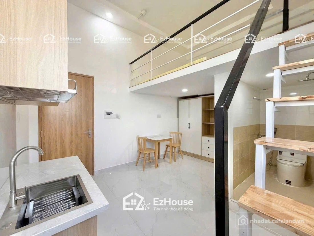 Phòng trọ: Phòng 35m² Full nội thất Cộng Hoà Khu E Town Trống sẵn ở liền