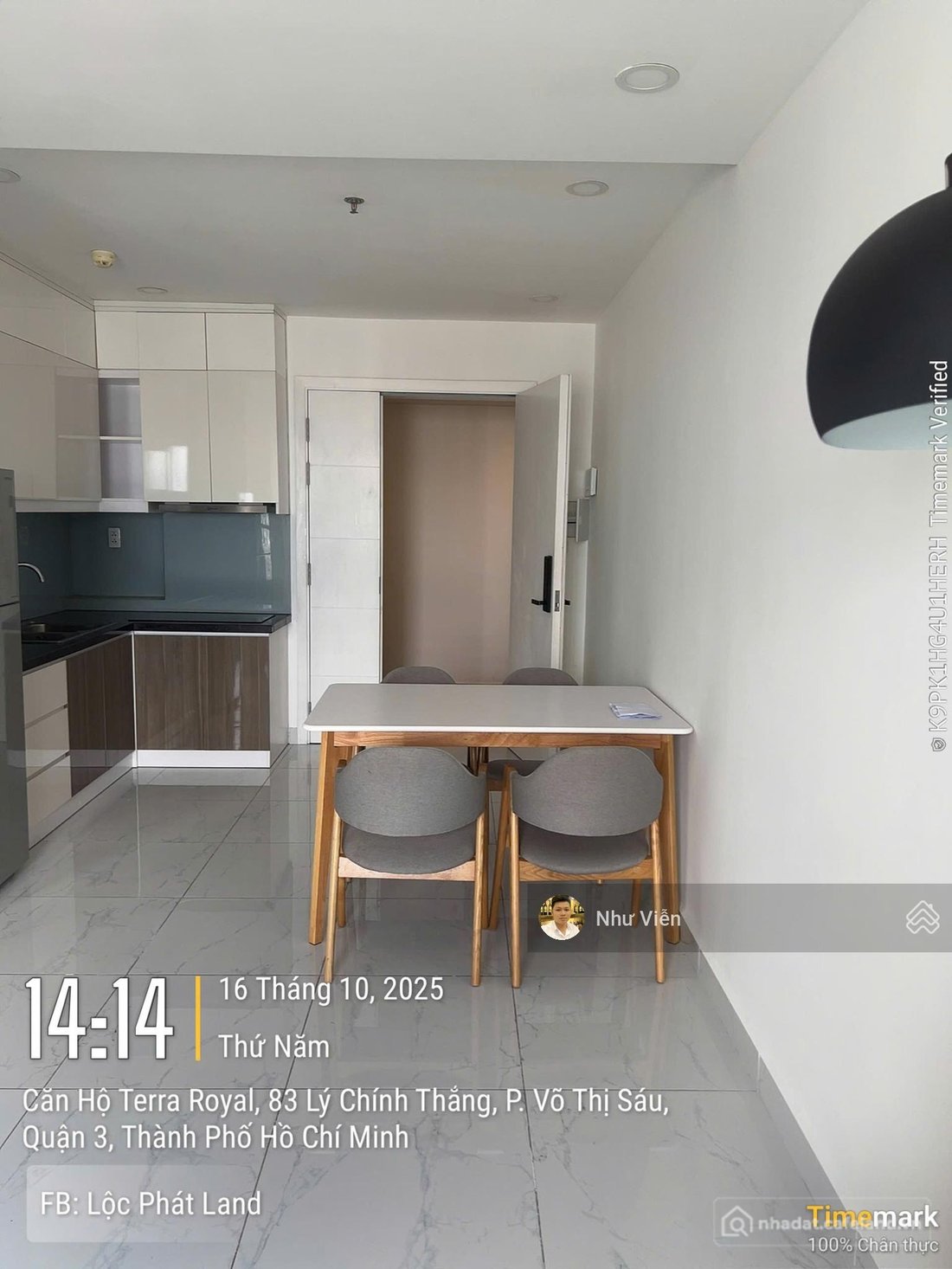 Căn hộ chung cư: Cho thuê căn hộ Terra Royal, 2PN, 1WC, 58m², full nội thất, Giá