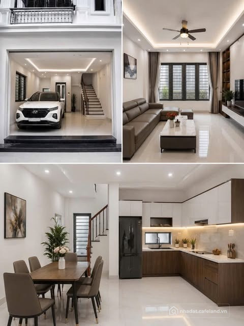 ️ Nhà xây mới 4 tầng độc lập lô góc Trung Lực – Gara ô tô trong nhà,chỉ 4,19 tỷ