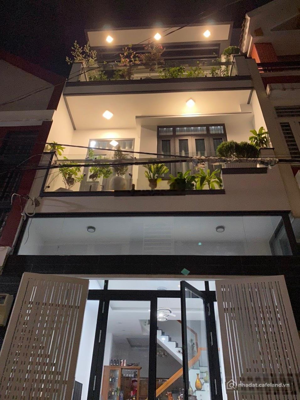 Nhà riêng: Cho thuê nhà nguyên căn 1 trệt 2 lầu tum, 4PN, 3WC - giá thuê 12tr/th
