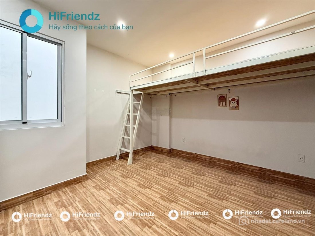 Phòng trọ: Phòng gác rộng 27m2 ngay cầu vượt ngã tư Ga
