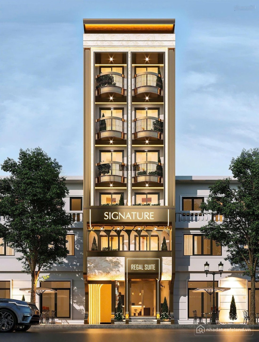 Nhà riêng: VC Cho thuê tòa nhà căn hộ mặt tiền đường lớn Vĩnh Nguyên, Nha Trang