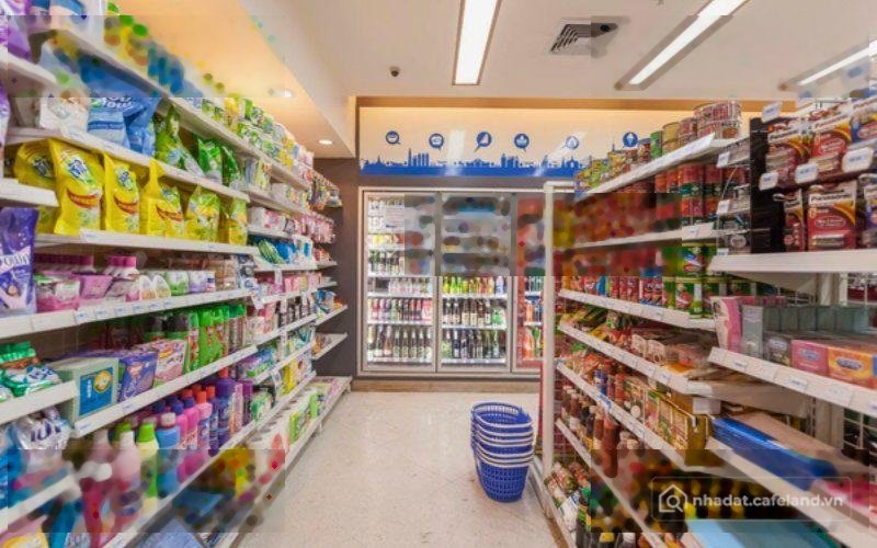 Mặt bằng: Cho thuê MB kinh doanh 300m2 - mặt tiền 10m - khu chung cư Gemek1