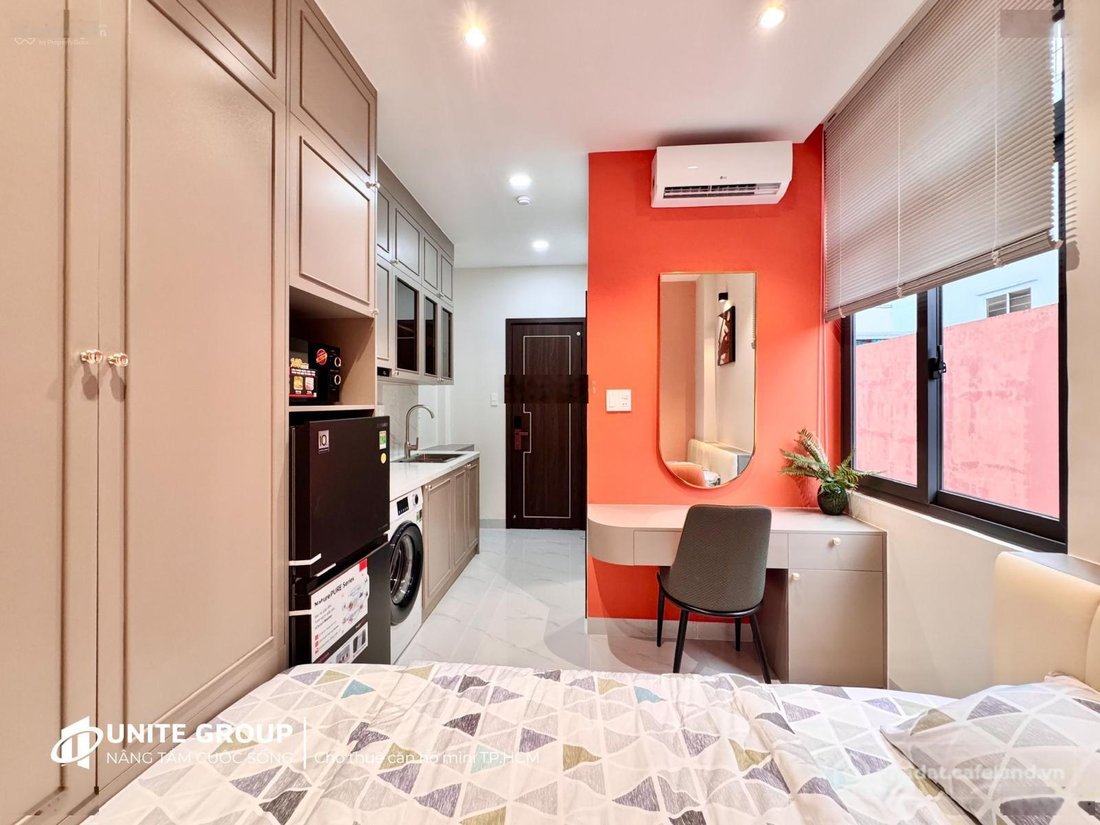 Phòng trọ: Studio full nội thất mới 100% | Gần Ngã Tư Bảy Hiền Tân Bình