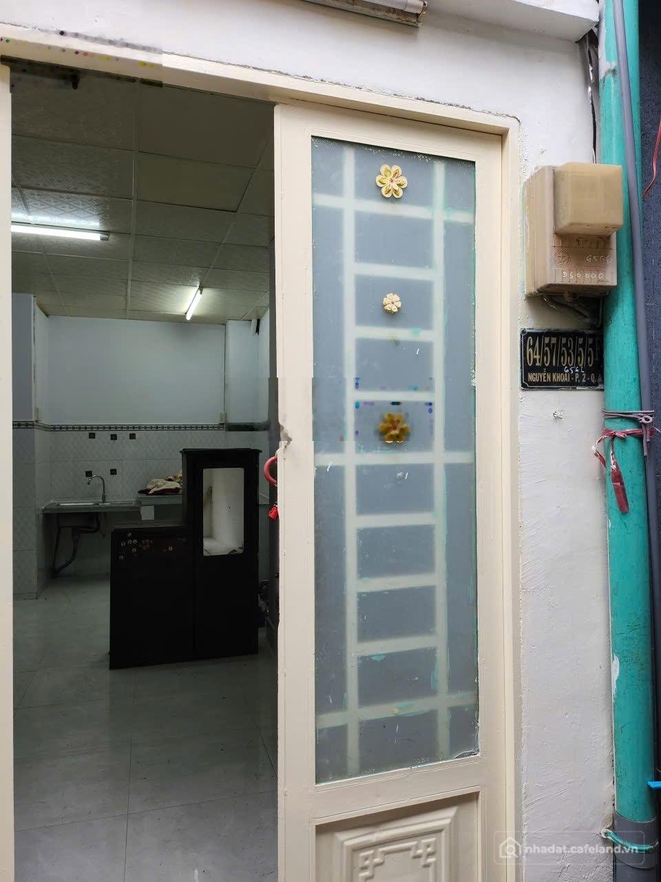 Nhà riêng: Cho thuê nhà hẻm 64 Nguyễn Khoái