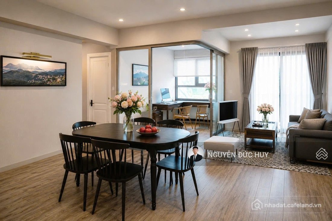 Căn hộ chung cư: Gia đình cần cho thuê CH Saigon South Residences, 2PN + 1PLV, f