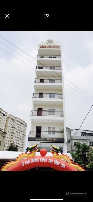 Bán nhà hàng - Khách sạn: Bán khách sạn 9 tầng mặt đường An Dương Vương