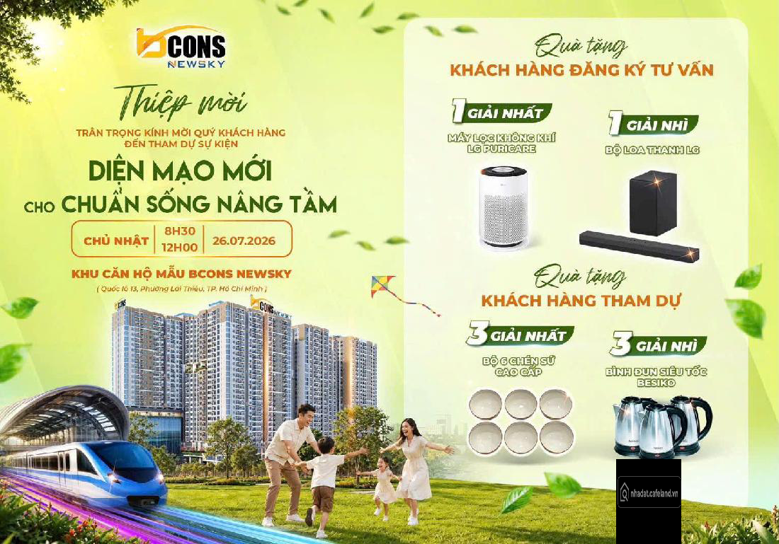 Bcons Homes , Bcons Newsky , Bcons City Life Khu Đô Thị Bcons City