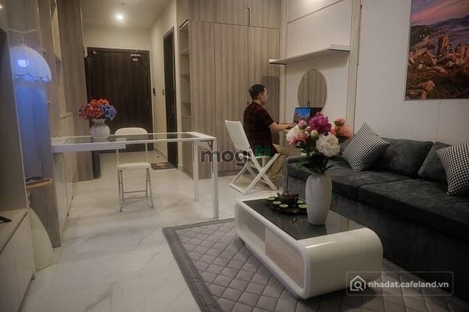 Căn hộ chung cư: Cho Thuê Căn Hộ Studio View đẹp Opus One FULL Nội Thất Xịn