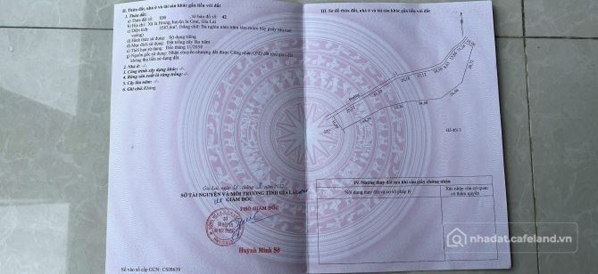 Bán đất nông, lâm nghiệp: BÁN ĐẤT VƯỜN GIA LAI VIEW TRỰC DIỆN HỒ - GẦN 4.000M2 -