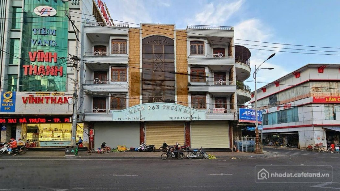 Cho thuê mặt bằng: Mặt bằng: Cho thuê mặt bằng vị trí đẹp trung tâm TP. Pleiku,