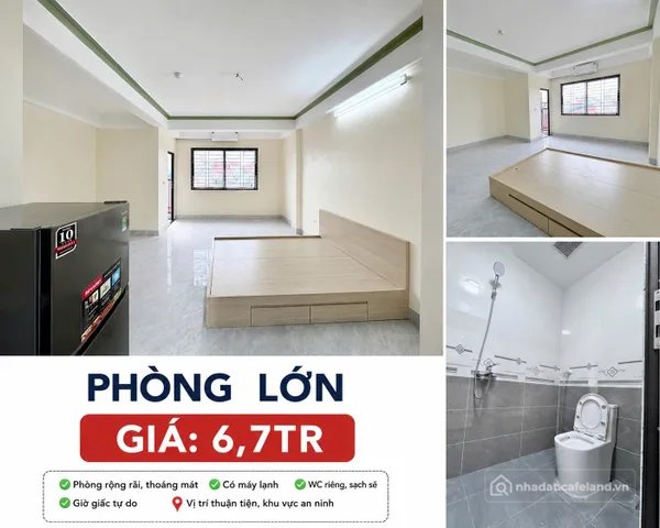 Cho thuê phòng trọ: CHÍNH CHỦ CHO THUÊ CCMN TẠI ĐỊNH CÔNG , HOÀNG MAI, HÀ NỘI (