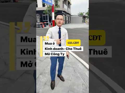 Chính thức hàng F0 căn mặt tiền đường Bình Thung 5x16,9m nhà phố Bcons Eden Park