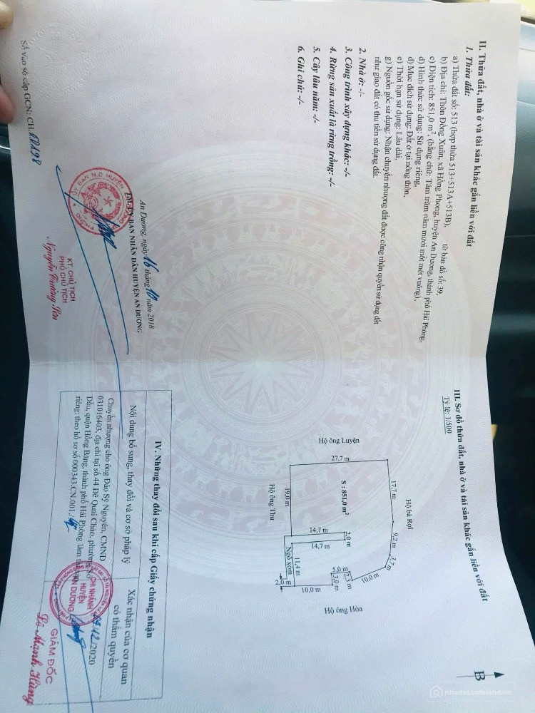 Dãy trọ 84 phòng Đồng Xuân An Dương Hải Phòng