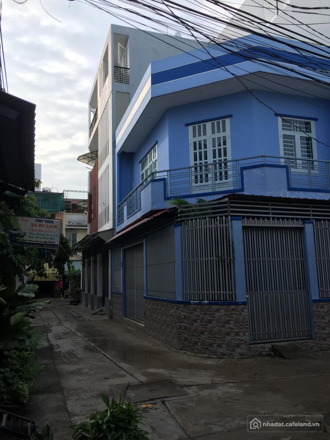 Cho thuê nhà riêng: Nhà riêng: Cho thuê nhà 2 tầng 2 mặt tiền 10mx6m, thuận tiện