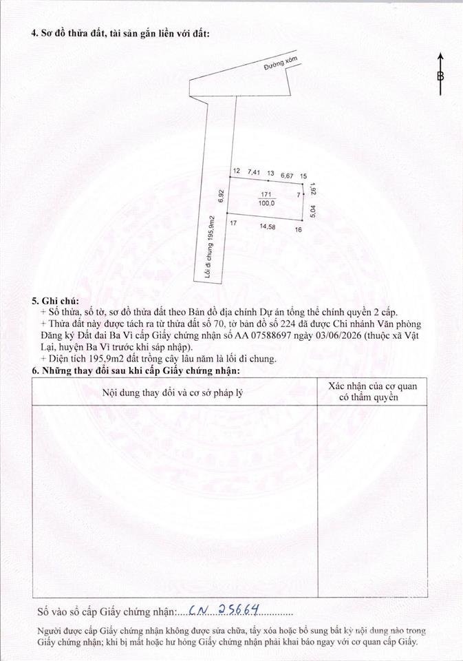 Bán kho, nhà xưởng: Bán đất tại thôn vật yên, 1,7 tỷ, 100m2, mặt tiền 5m, pháp l