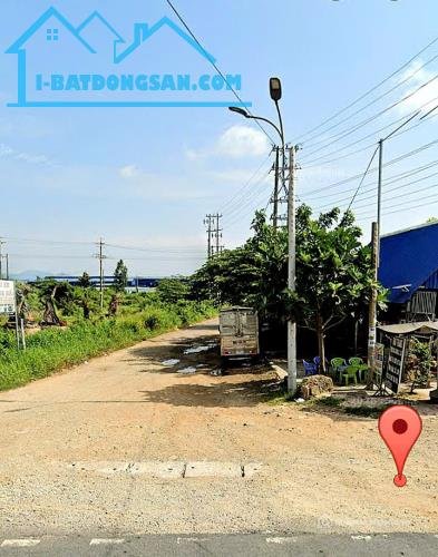 Bán căn hộ Mini, Dịch vụ: Bán đất 2,5Ha,có 300m2TC tặng nhà Đẹp-Sát bên QL1A-Xã
