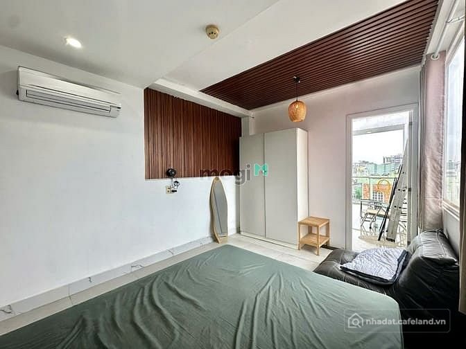 Nhà hàng - Khách sạn: Căn hộ ban công Ngã Tư Phú Nhuận tách bếp_40m2_full nội th