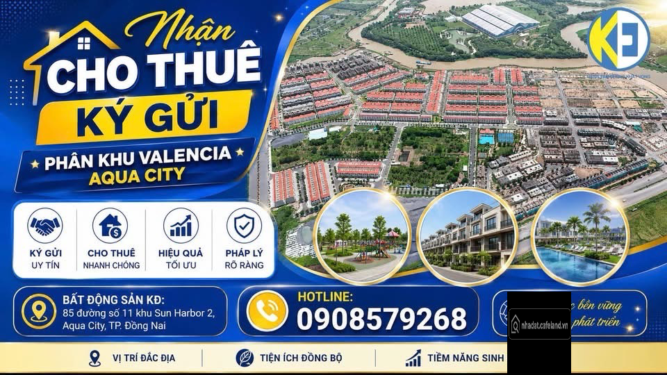 NHẬN CHO THUÊ – KÝ GỬI | AQUA CITY liên hệ 0931.277.622 Khu đô thị sinh thái
