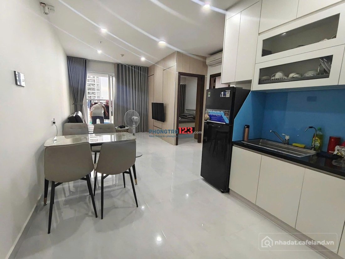 Cho thuê phòng trọ: C/c Âu Cơ Tower, Tân Phú 2PN full nội thất 74m2 giá 11 triệu