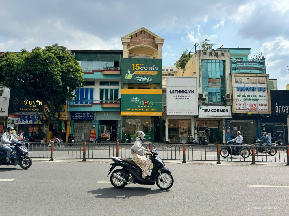 Mặt tiền 123 Quang Trung Gò Vấp, DT 4x20m (NH 5m). Giá 14.5 tỷ