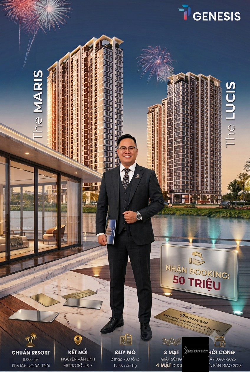 Nhận booking dự án TT Genesis chỉ 50 triệu/suất, nhận tư vấn ngay LH 0931277622