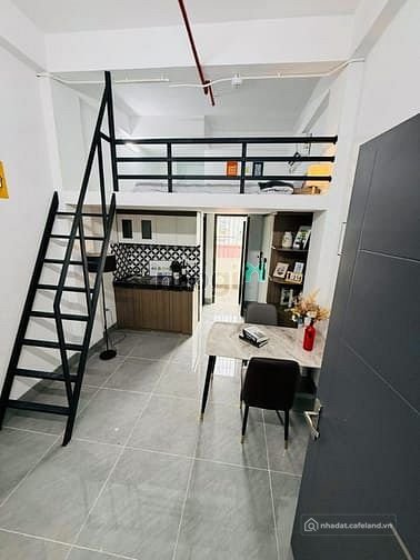 Phòng trọ: Căn hộ Kinh tế, Bách Khoa Xây dựng, FULL Đồ, Thang Máy, 27m2, Ban côn