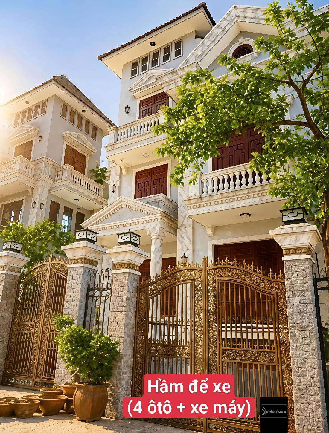 Biệt Thự Đẹp Khu Trung Tâm Tầm 20-50T, 496m2 Sàn 3 Lầu 1 Hầm, KHU VIP ĐÁNG SỐNG