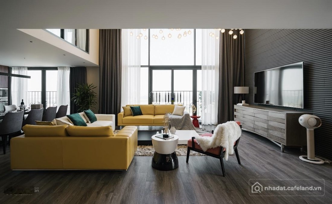 Căn hộ chung cư: Cho thuê căn hộ 1PN duplex 76m2 Pentstudio 699 LLQ full đồ view