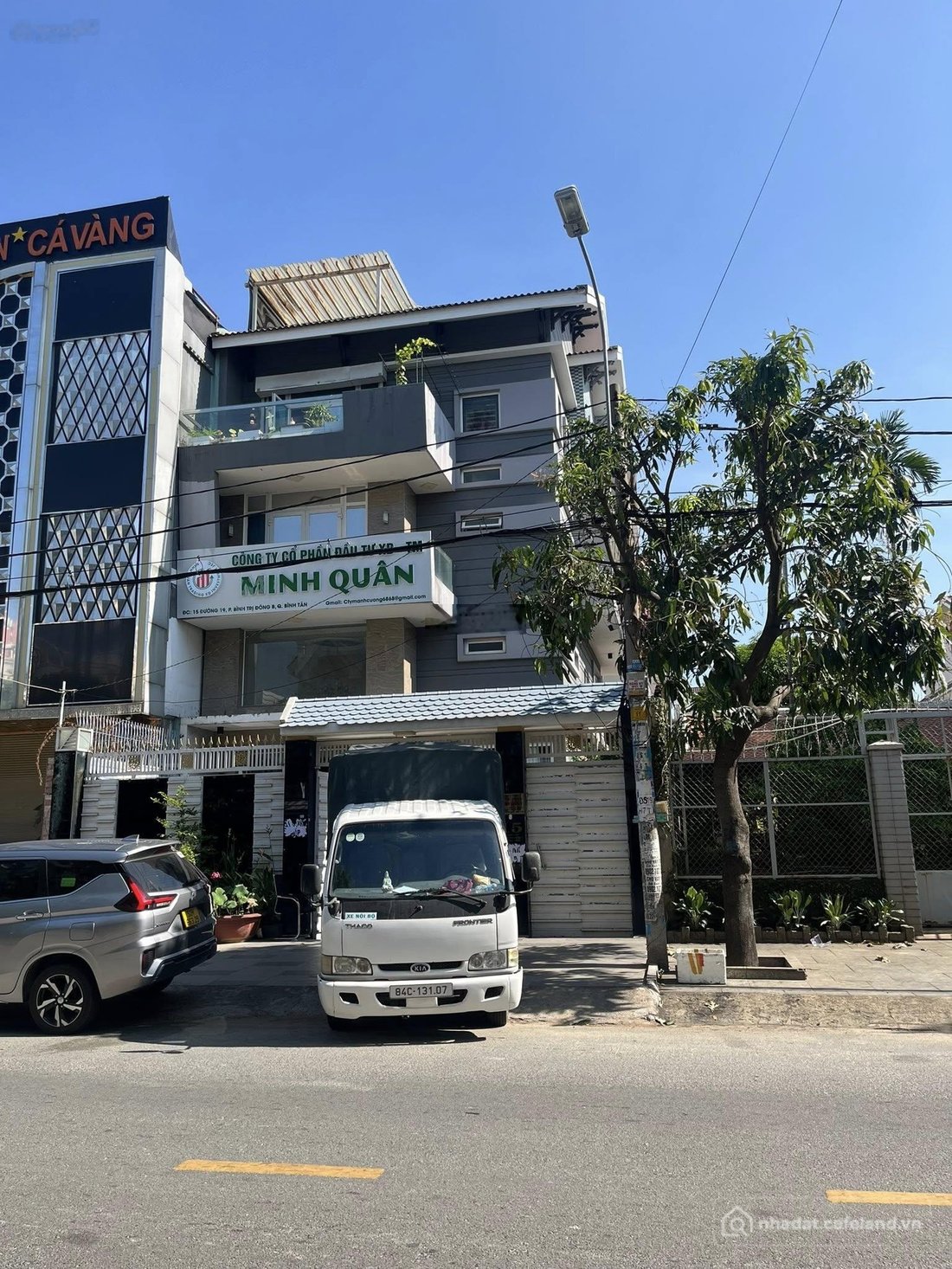Nhà riêng: Cho thuê căn góc 2 MT kinh doanh mới đẹp đường số 53 Q.Bình Tân, DT:5
