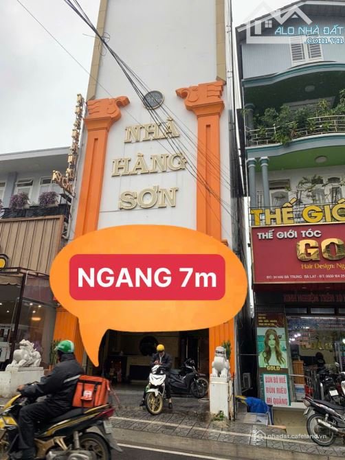 Bán nhà hàng - Khách sạn: BÁN CĂN KHÁCH SẠN MẶT TIỀN HAI BÀ TRƯNG ĐÀ LẠT KINH DO