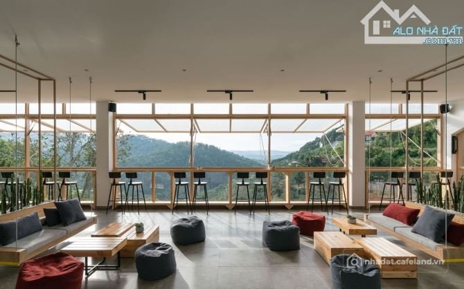 Bán nhà hàng - Khách sạn: Bán Homestay mặt tiền Hoàng Hoa Thám P10 Đà Lạt view t