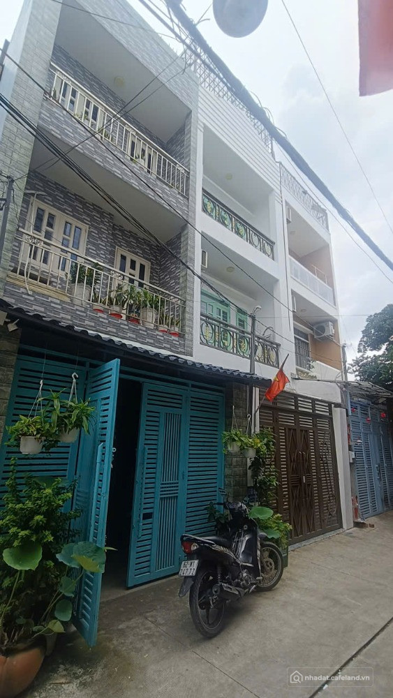BÁN NHÀ ĐƯỜNG BÙI TƯ TOÀN,HẺM 5M,SỔ HỒNG RIÊNG - 76m² - 3 TẦNG - GIÁ 6,9 TỶ TL