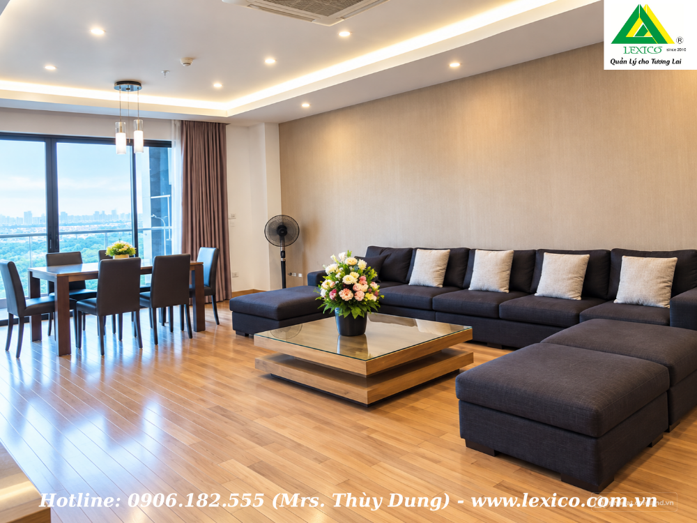 ️ CHO THUÊ CĂN HỘ 3 PHÒNG NGỦ CAO CẤP – TD PLAZA, HẢI PHÒNG