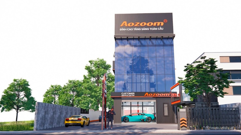 Cho thuê tòa nhà văn phòng công ty 700m² giá 132tr xây 4 tầng thang máy