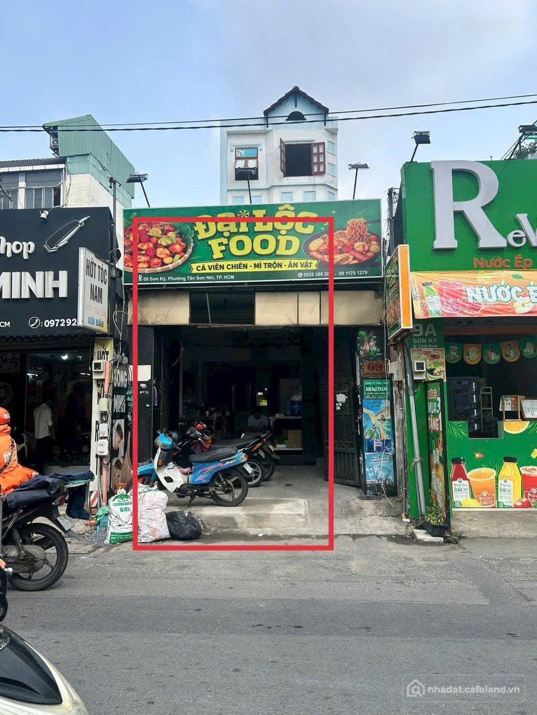 Nhà riêng: Mặt tiền ngay Đại học CThương 4*10m. Trệt lửng giá 10tr